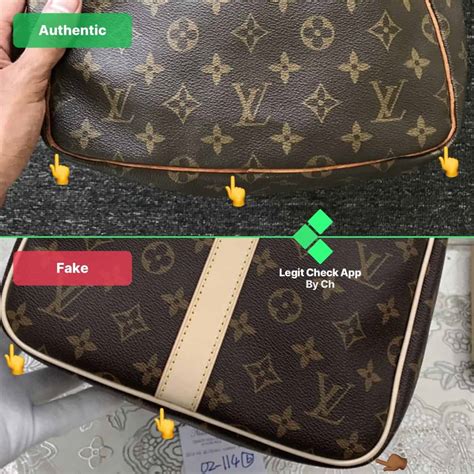 authentic vs fake louis vuitton handbags|louis vuitton scam.